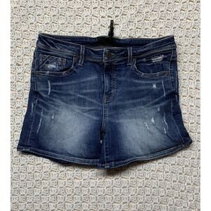 Buckle Black Jean Shorts Short Men's Tag 29 Aprx W31‎ Fit NO 256 Blue Denim